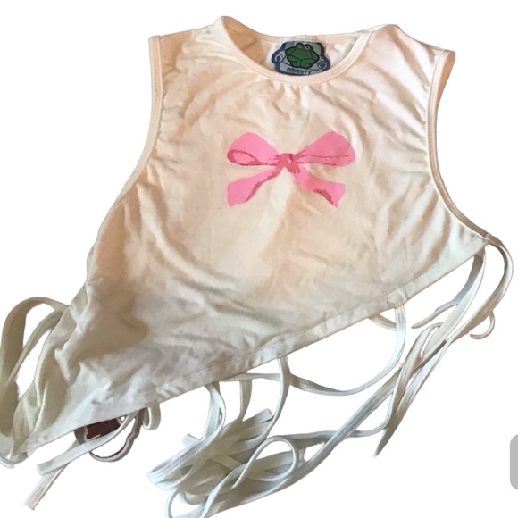 NWT Omighty Sexy Ribbon Top - Picture 1 of 4